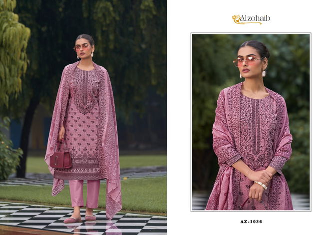 Bin Saeed Vol 1 By Alzohaib Cotton Pakistani Suits Wholesale Shop In Surat 
